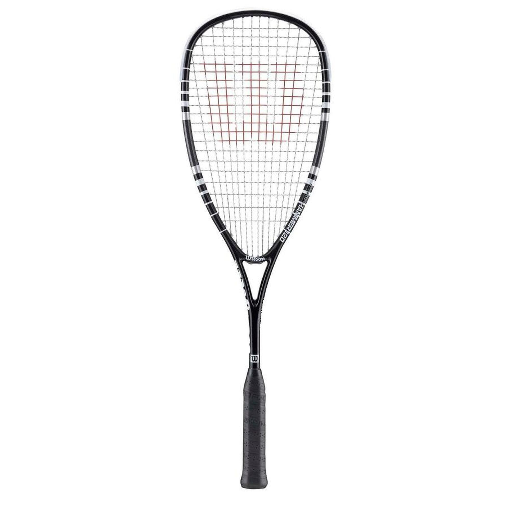 Wilson - Hyper Hammer 120 Adulte Raquette De Squash - Noir - Raquette De Squash - Blanc|noir - Taille Unique - Decathlon