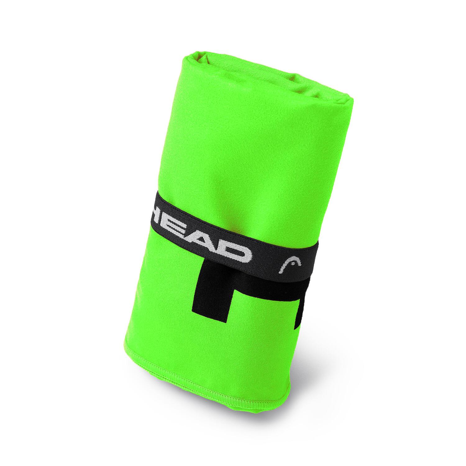 Juego de 3 toallas de microfibra, 40x60 + 60x110 + 70x140 Green Gecko 2/5