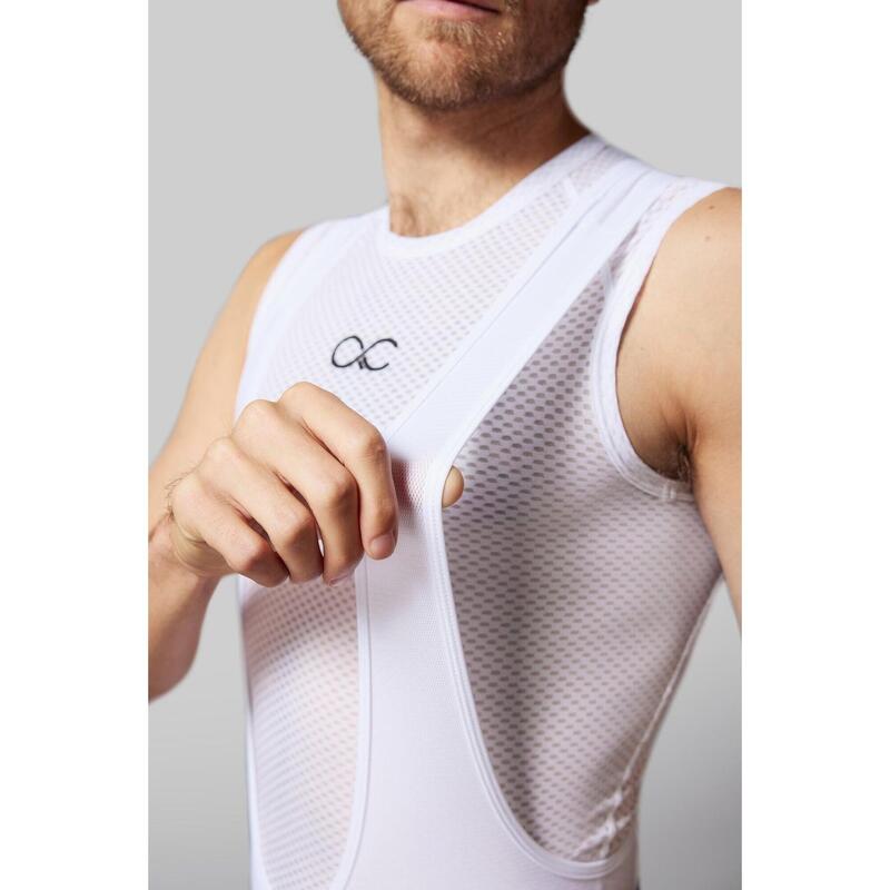 Essential Pantaloni Scurți Ciclism cu Bretele Căptușiți Șosea