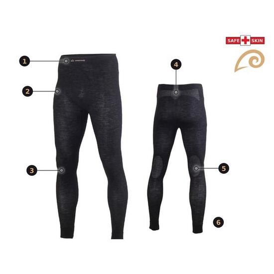 sous-vêtement long en mérinos pour homme WATEO