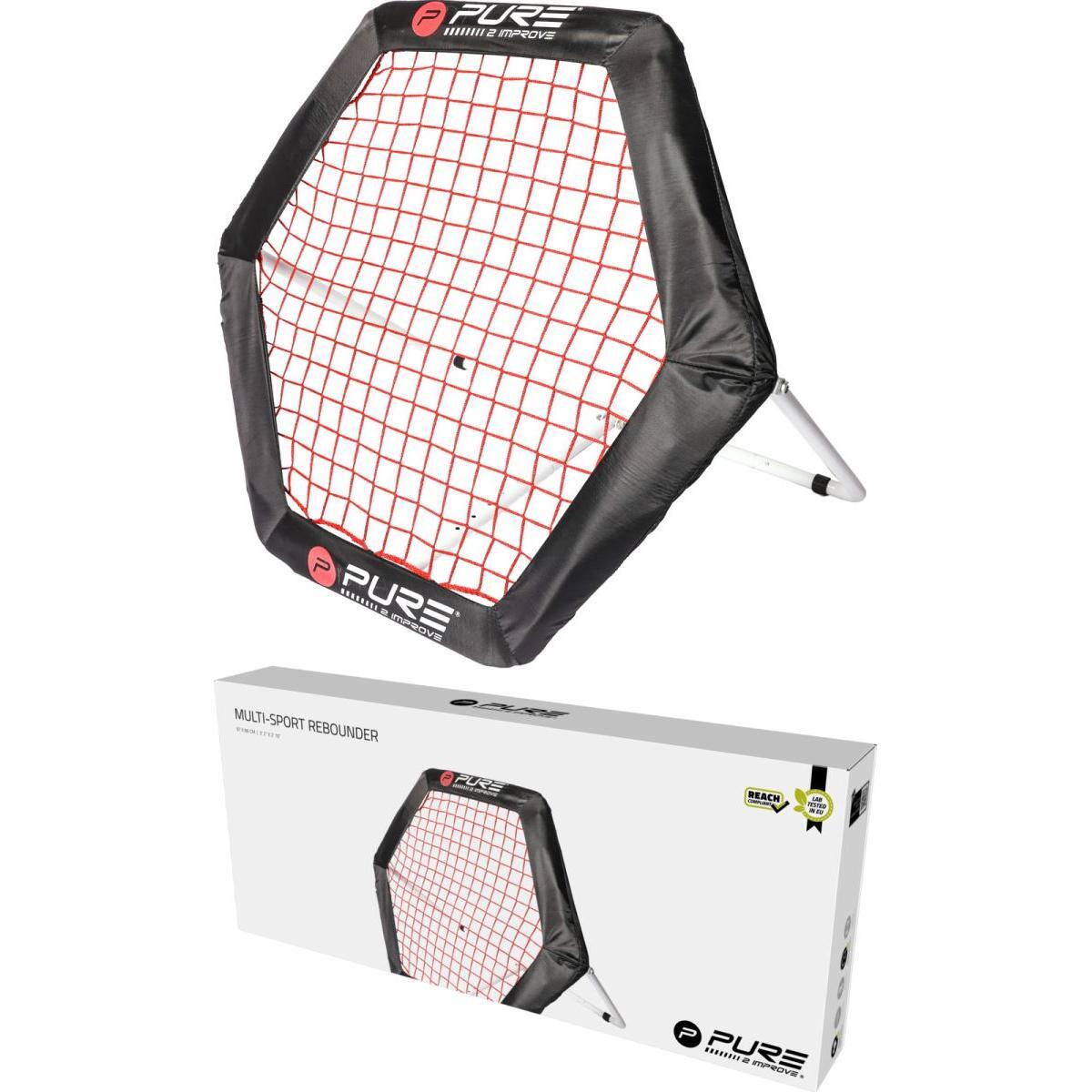 Rebounder sześciokątny Pure2Improve 97x86cm. 3/7
