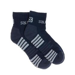 Chaussettes de sport en coton Salomon Active [16022-NAVY/GREY] 2PAK