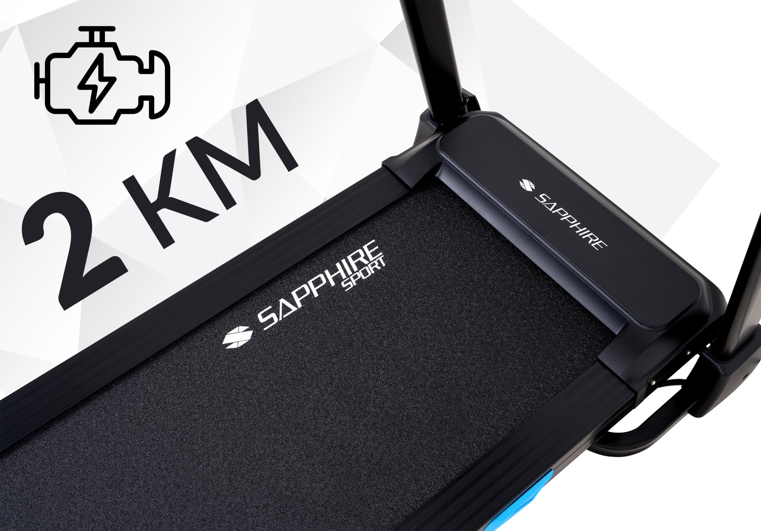 Bieżnia elektryczna Sapphire SG-1800T Evox Bluetooth Aplikacje 5/7