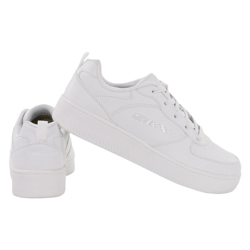 Buty na co dzień młodzieżowe SKECHERS SPORT COURT 92 wodoodporne 405696L-W