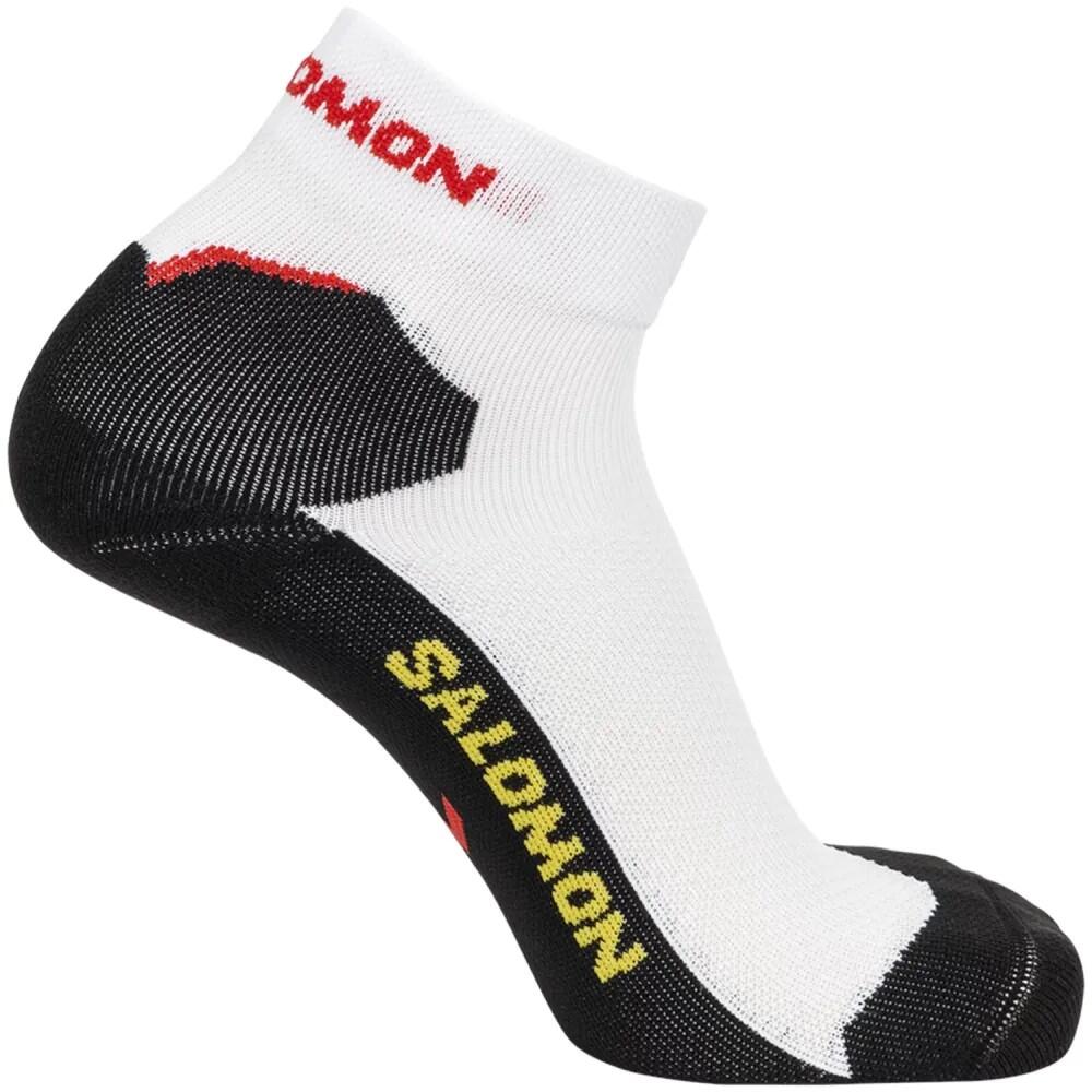Salomon - Chaussettes De Course Salomon Speedcross Ankle [c19730] - Sous-chaussette - Blanc|noir - 39/41 - Decathlon
