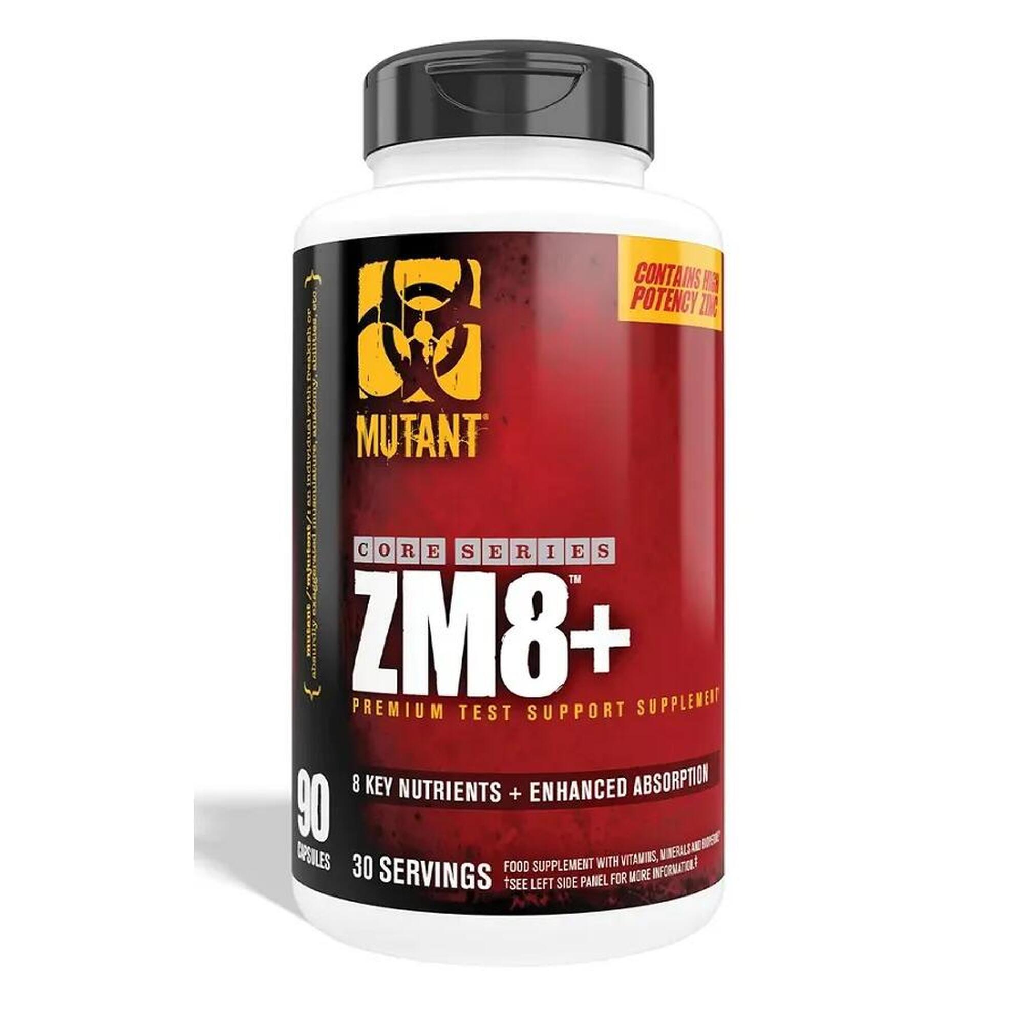 Mutant Mutant ZM8+ (90 Caps) Unflavored - Witaminy, minerały i zdrowie