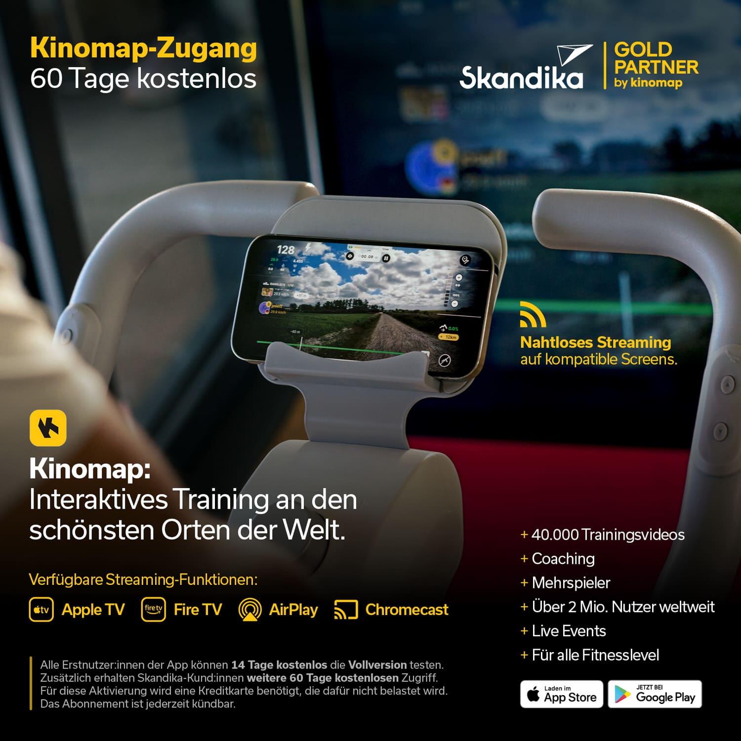 Hometrainer Abisko - Stuur, zadel automatisch hoogte verstelbaar - connected 5/8