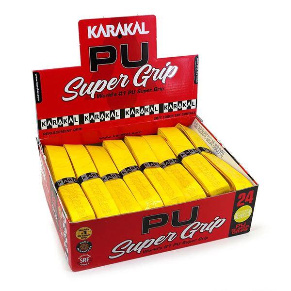 Grip de Squash Super PU 24x - Jaune