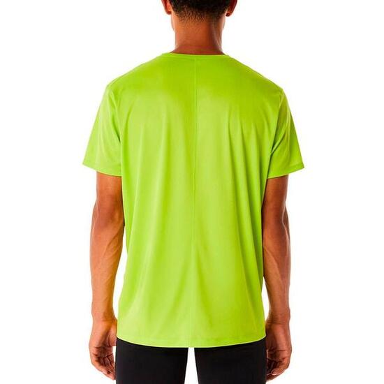 Maglia a Maniche Corte Uomo Running Asics Core Giallo