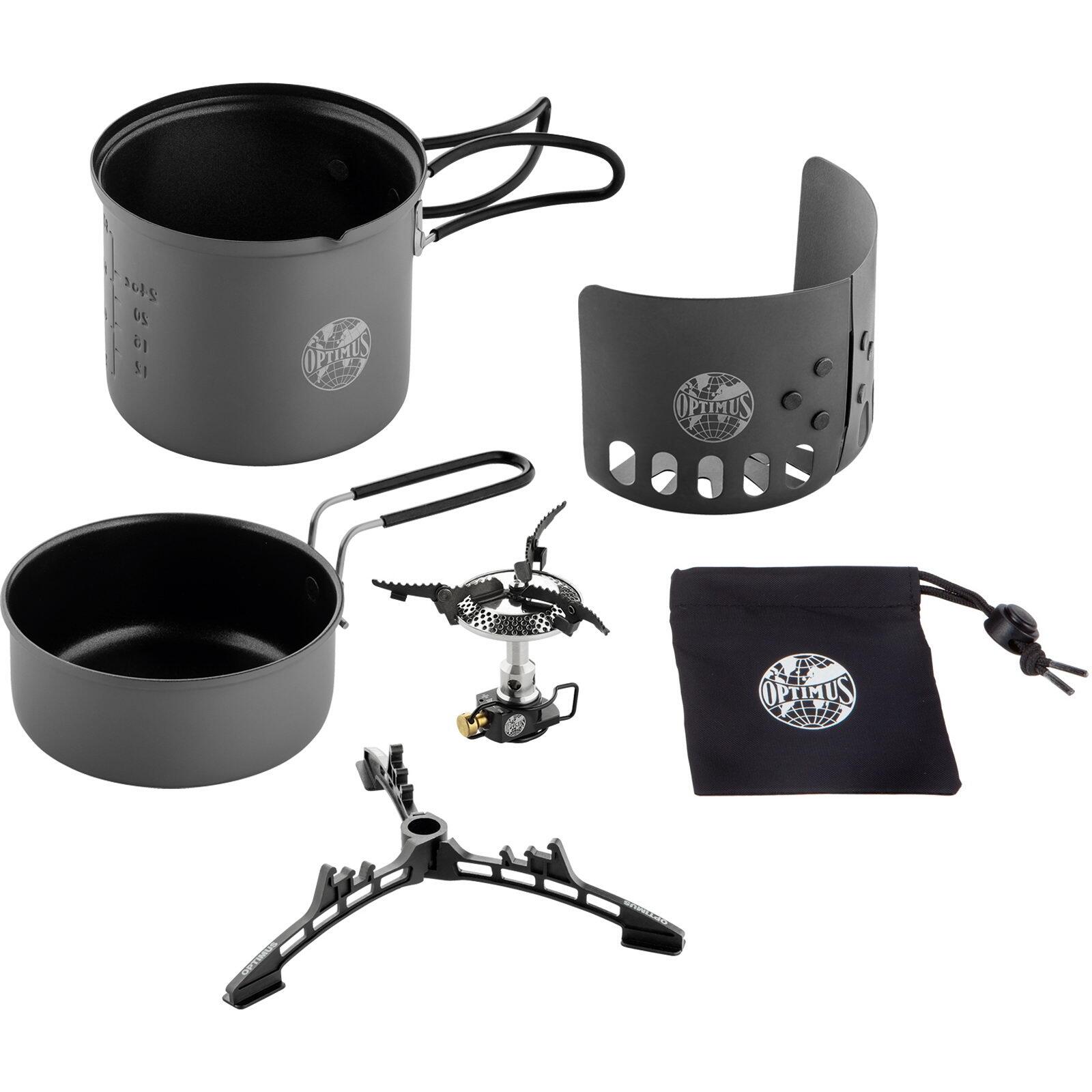 OPTIMUS Kochset Elektra Cook System BLACK EDITION