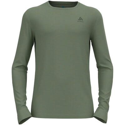 Odlo Herren Langarmshirt BL Top Crew Neck L/S Merino 200 111602