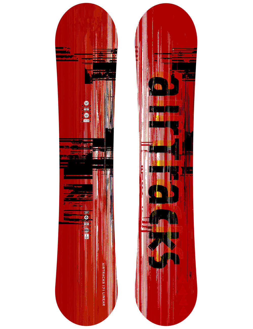 AIRTRACKS Tabla de snowboard LINEAR Camber Wide Hombre