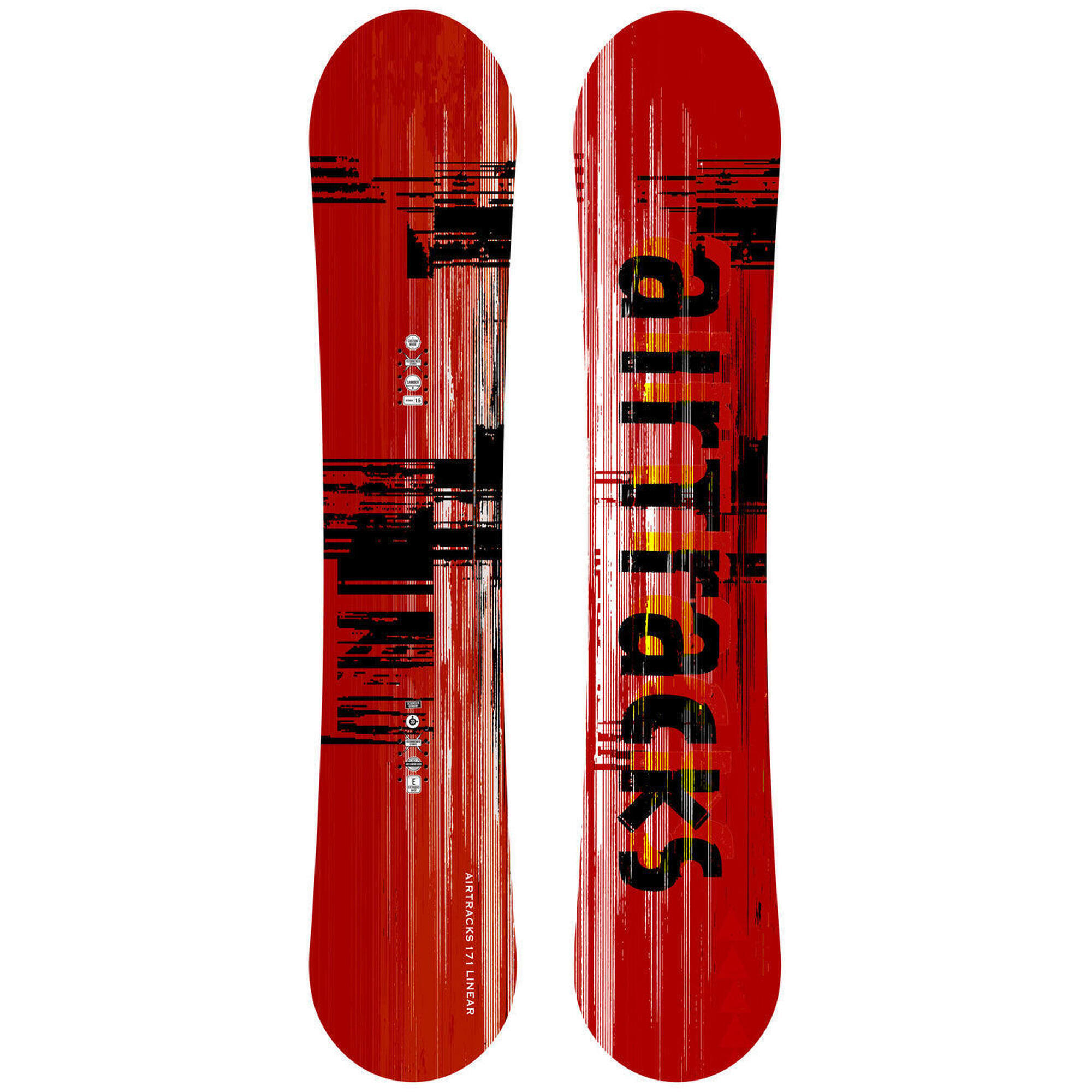 Airtracks - Planche De Snowboard Linear Camber Wide Homme - Snowboard - 161 Cm - Decathlon