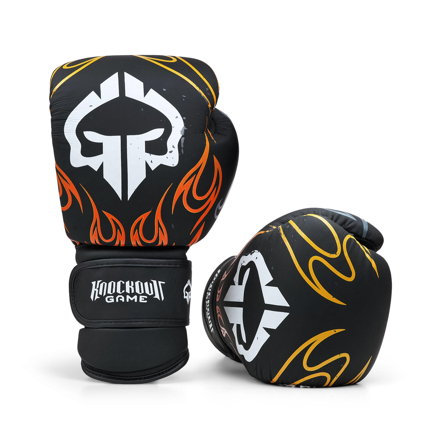 Rękawice bokserskie Ground Game Flames 4/7