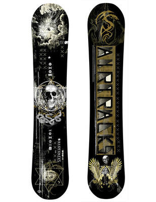 Tavola da snowboard WOW CARBON Rocker Wide Uomo