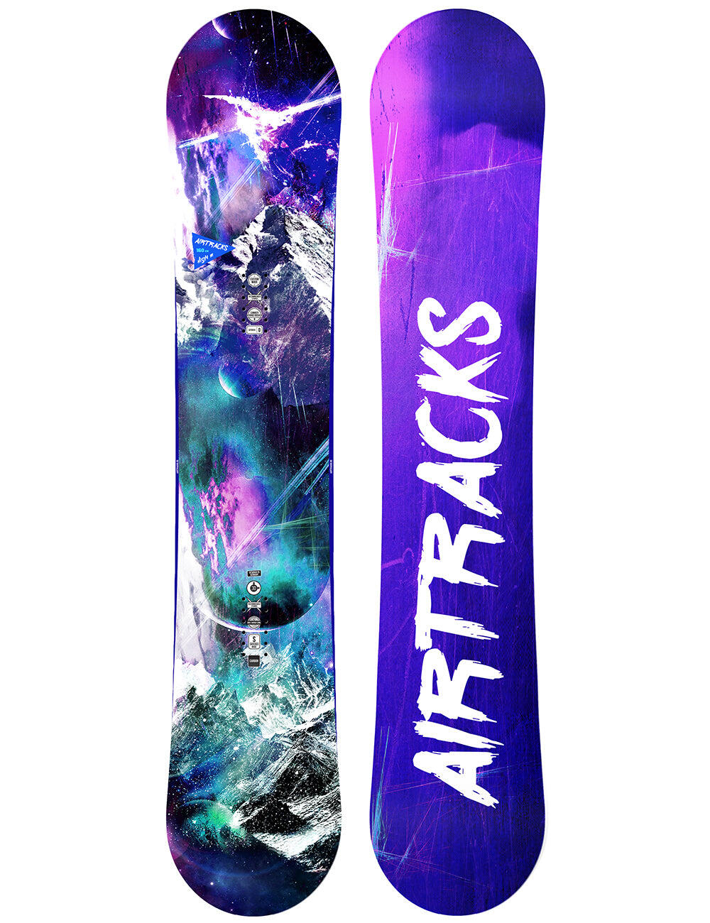 Tabla de snowboard High M Carbon Hybrid Rocker Mujer 1/3