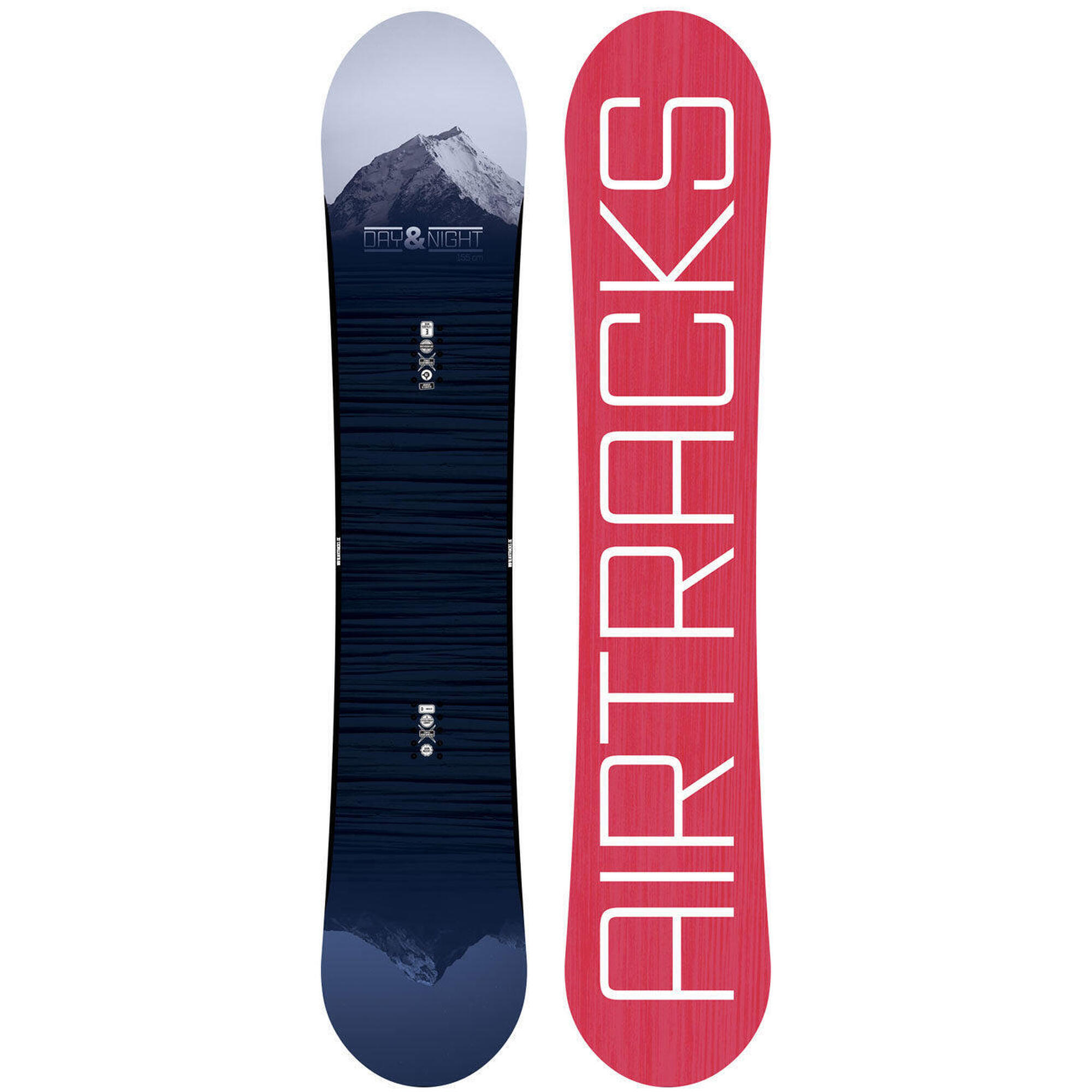 Airtracks - Planche De Snowboard Day & Night Hybrid Rocker Femme - Snowboard - 148 Cm - Decathlon
