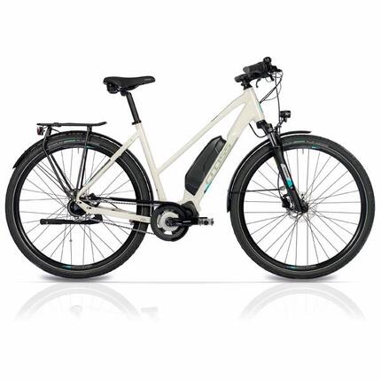 28" E-BIKE VOOR DAMES STADSVERSIE V-TRON SHIMANO STEPS E-5000 418Wh 7