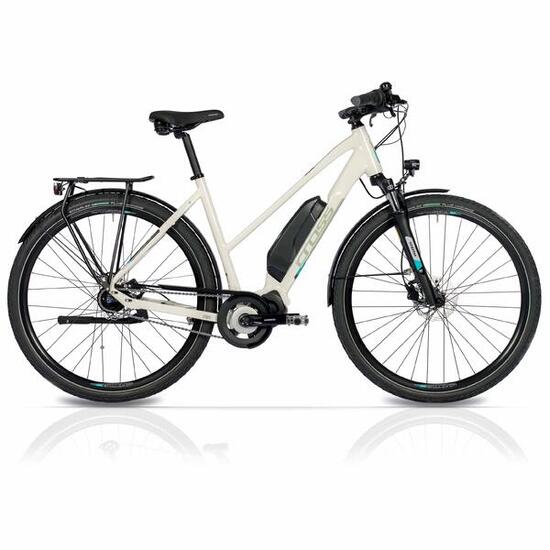 28" BICICLETTA ELETTRICA PER DONNA CITY V-TRON SHIMANO STEPS E-5000 418Wh 7