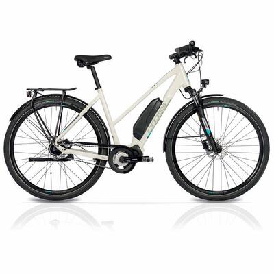 28" e-bike voor dames stadsversie v-tron shimano steps e-5000 418wh 7