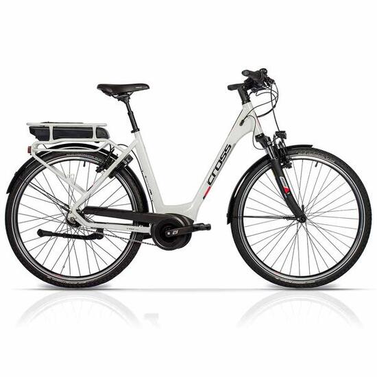 28" Trekking Fahrrad E-Bike V-Tron LS Rack BOSCH ACTIVE LINE 400 Wh 7 GANG