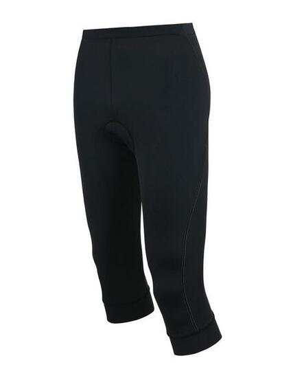 Damen Fahrradhose 3/4 Lang Radhose Comfort Line Schwarz
