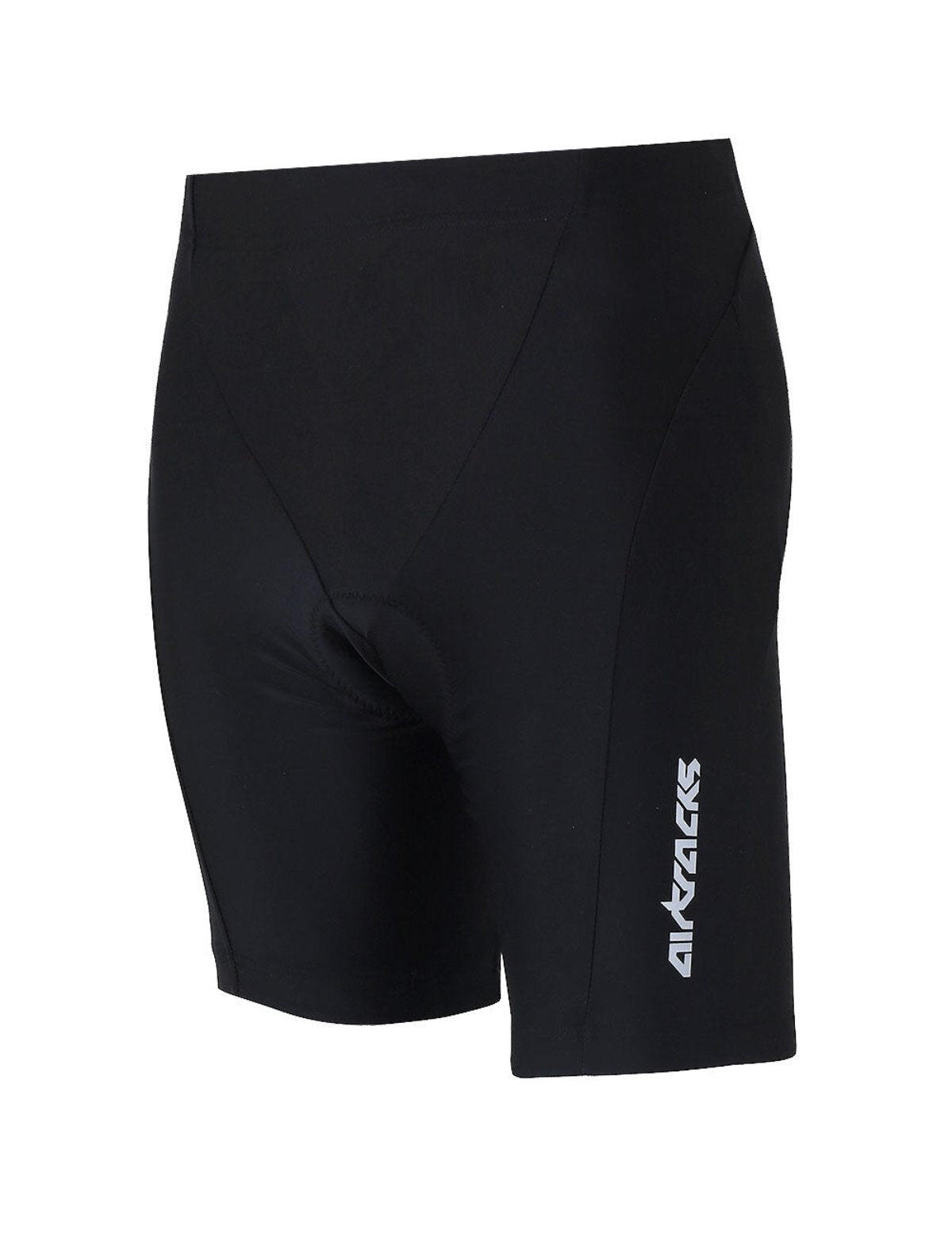 AIRTRACKS Herren Fahrradhose Kurz Pro T Schwarz