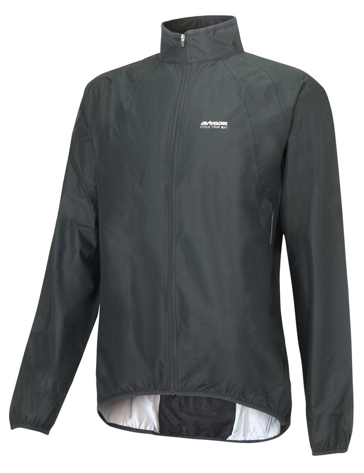 Herren Regenjacke - Fahrradjacke Comfort Line Schwarz 1/4