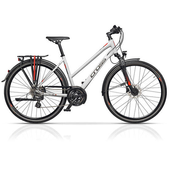 28" Damen Trekking Fahrrad AMBER TREKK Trekkingrad 24 x Gang Shimano Altus