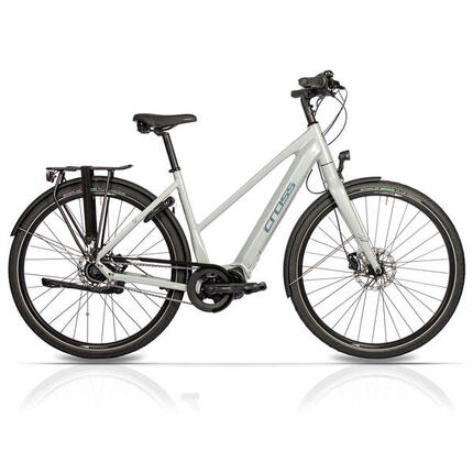 28" Vélo électrique pour femmes NOVA CITY SHIMANO STEPS E-6100, 504Wh, 8