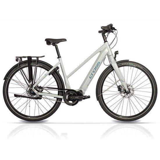28" Vélo électrique pour femmes NOVA CITY SHIMANO STEPS E-6100, 504Wh, 8