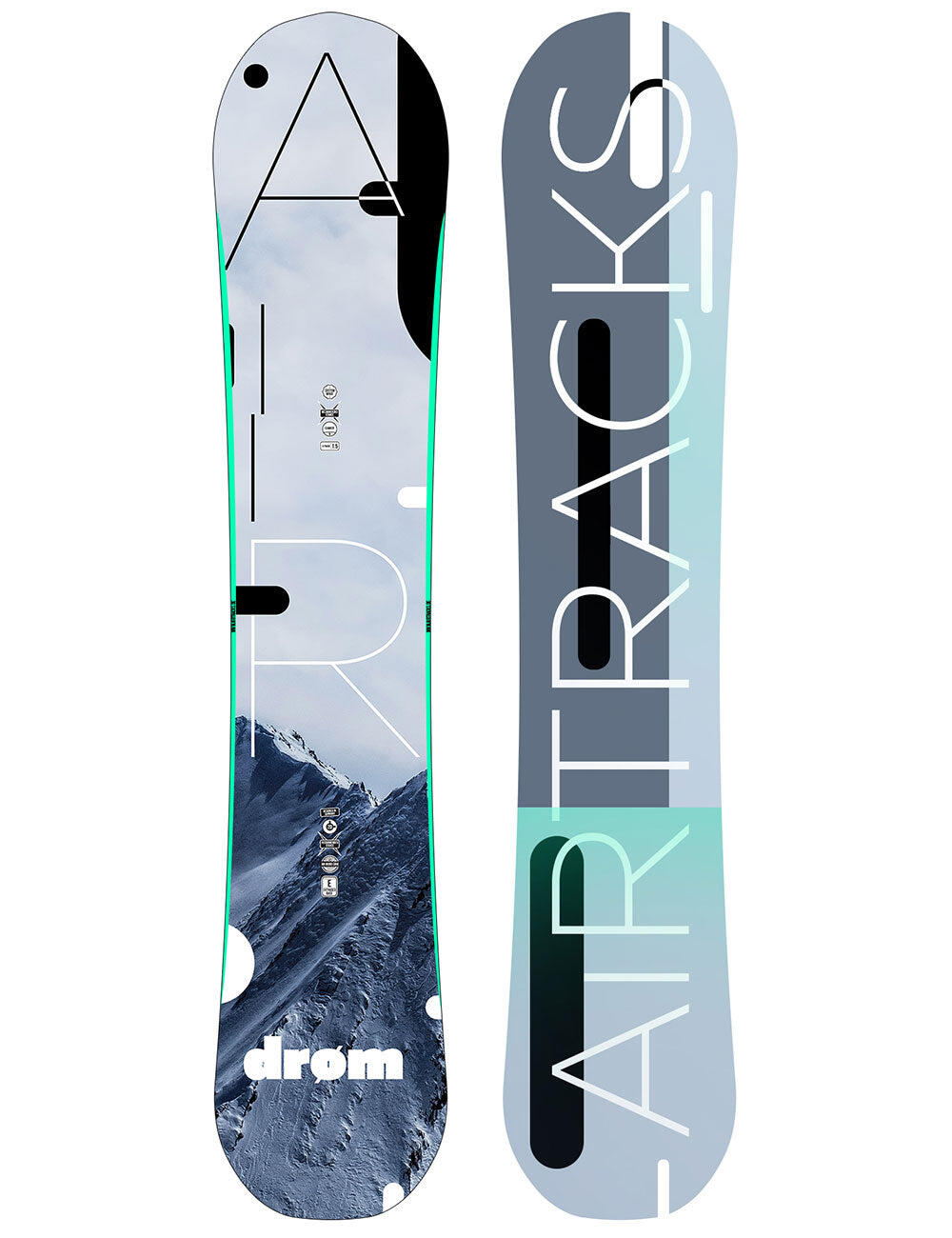 AIRTRACKS Dames Snowboard Drom Hybrid Rocker