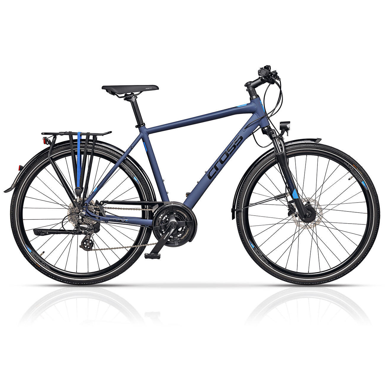 28" Trekkingfiets heren AVALON TREKK trekkingfiets 24 x versnelling Shimano 1/3