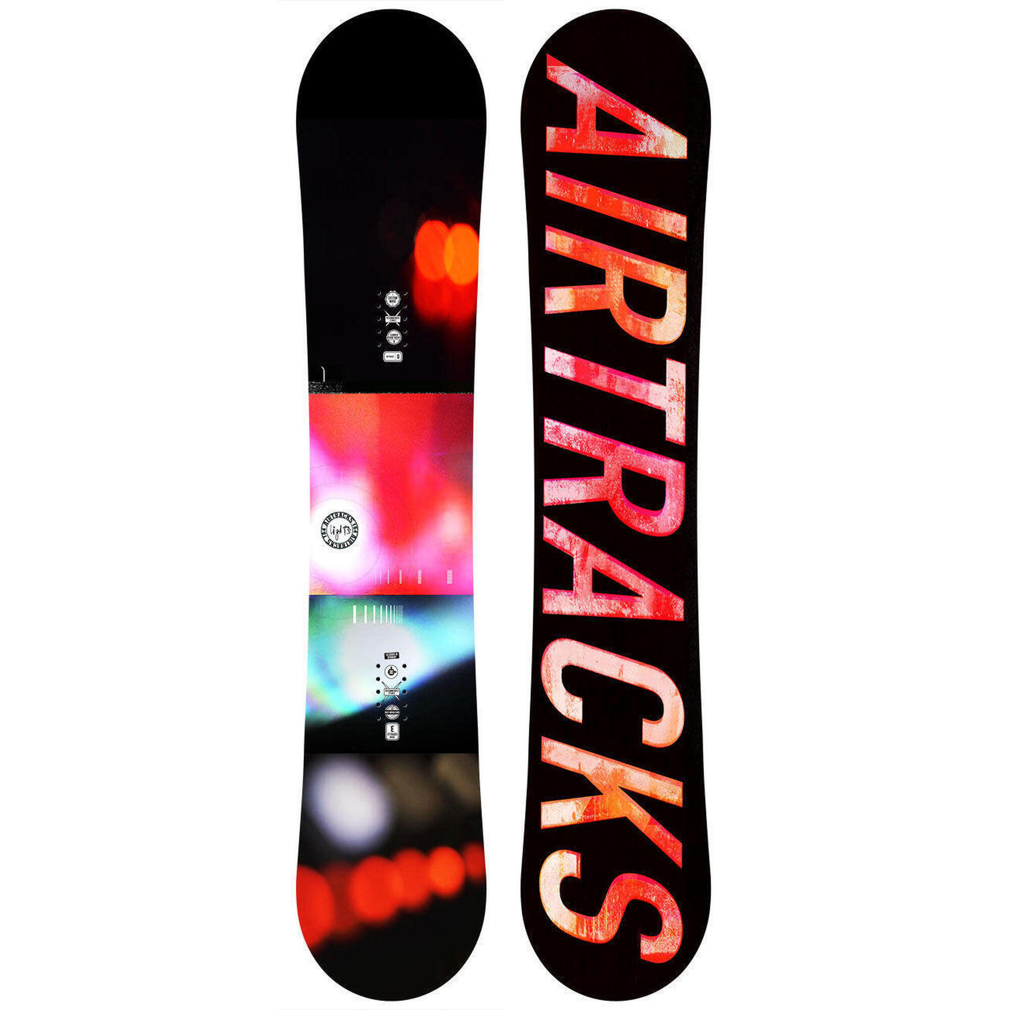 Airtracks - Planche De Snowboard Lights Hybrid Rocker Femme - Snowboard - 148 Cm - Decathlon
