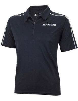 Herren Fahrradtrikot Kurzarm Air Tech Schwarz