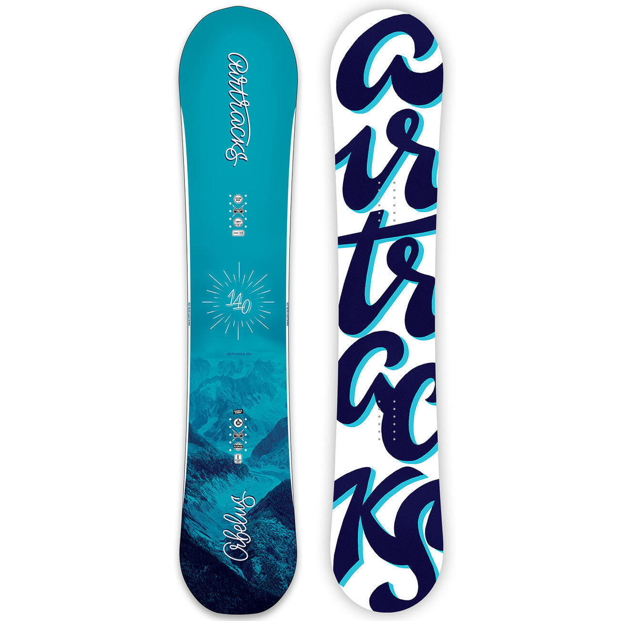 Airtracks - Planche De Snowboard Femme Orbelus Camber - Snowboard - 155 Cm - Decathlon