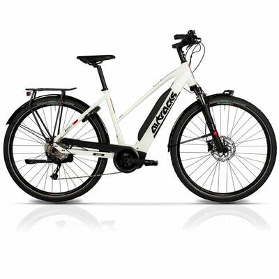 28" dames e-bike trekkingfiets lumina bosch active plus line 500 wh 9s shimano