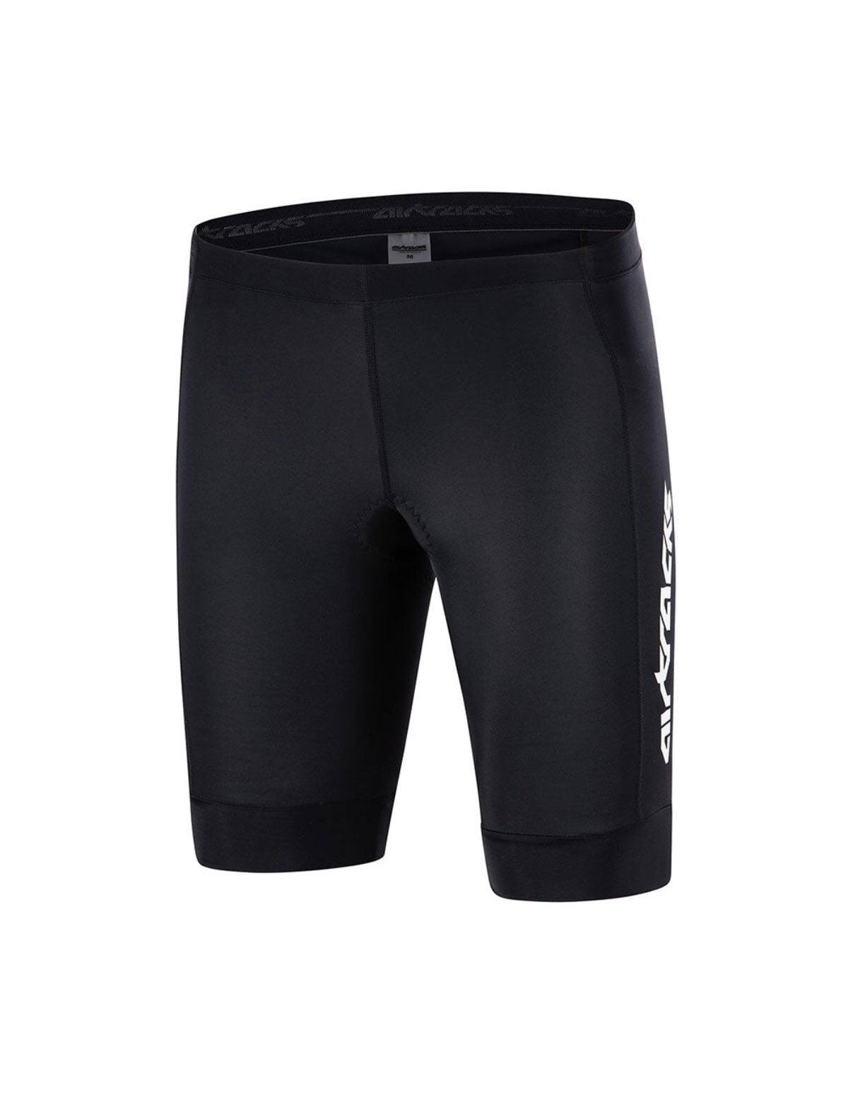 Herren Fahrradhose Kurz Radhose Pro Line Schwarz 4/4
