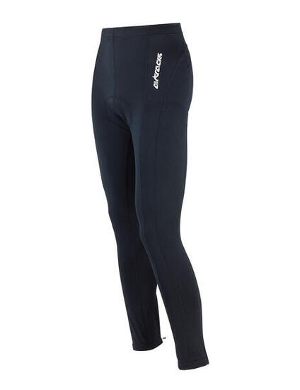 Herren Thermo Fahrradhose Lang Schwarz