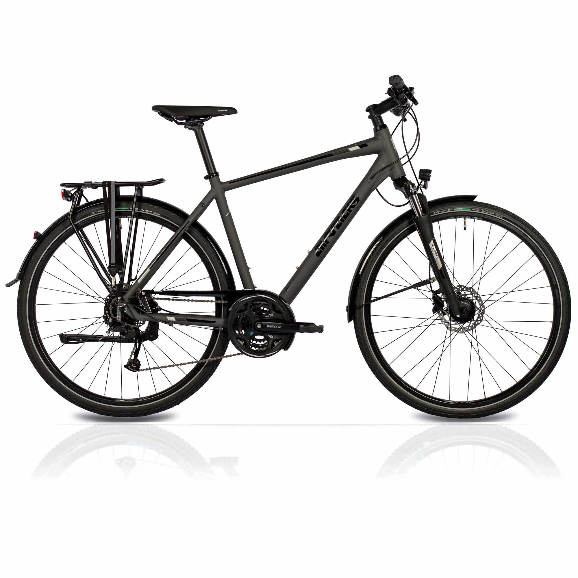 AIRTRACKS 28" Herren Trekking Fahrrad TR.2835 Trekkingrad 24 x Gang Shimano Alivio