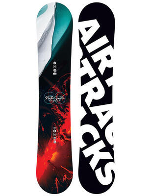 Tavola da snowboard North South 4 Camber Wide Uomo