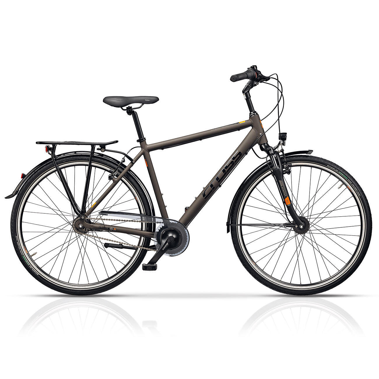 Airtracks - 28" Vélo De Ville Urbain Homme 28" Citerra Gent Shimano Nexus 7 Vitesses Frein À - Vélo De Voyage - Noir - 60 Cm - Decathlon