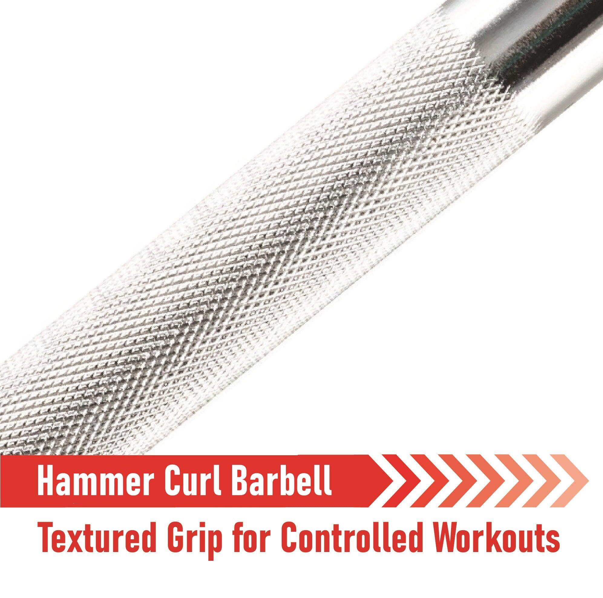 Body Revolution Olympic Hammer Curl Barbell Bar 6/6