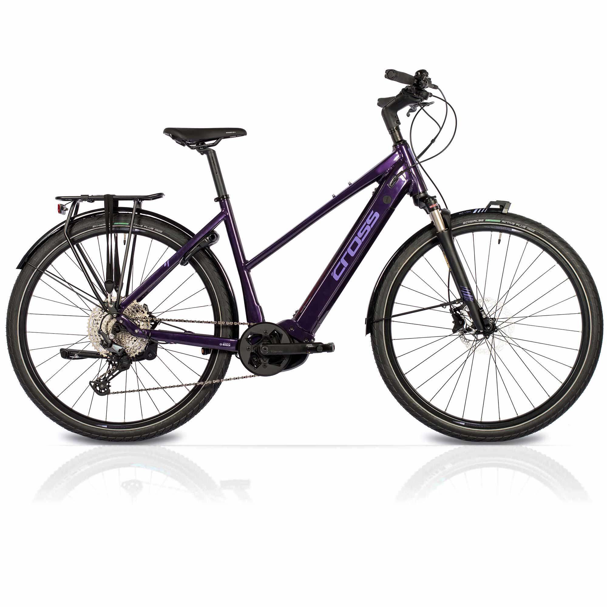 AIRTRACKS 28" Damen E-Bike Trekking Fahrrad NOVA BOSCH PERFORMANCE LINE CX 625Wh 12s