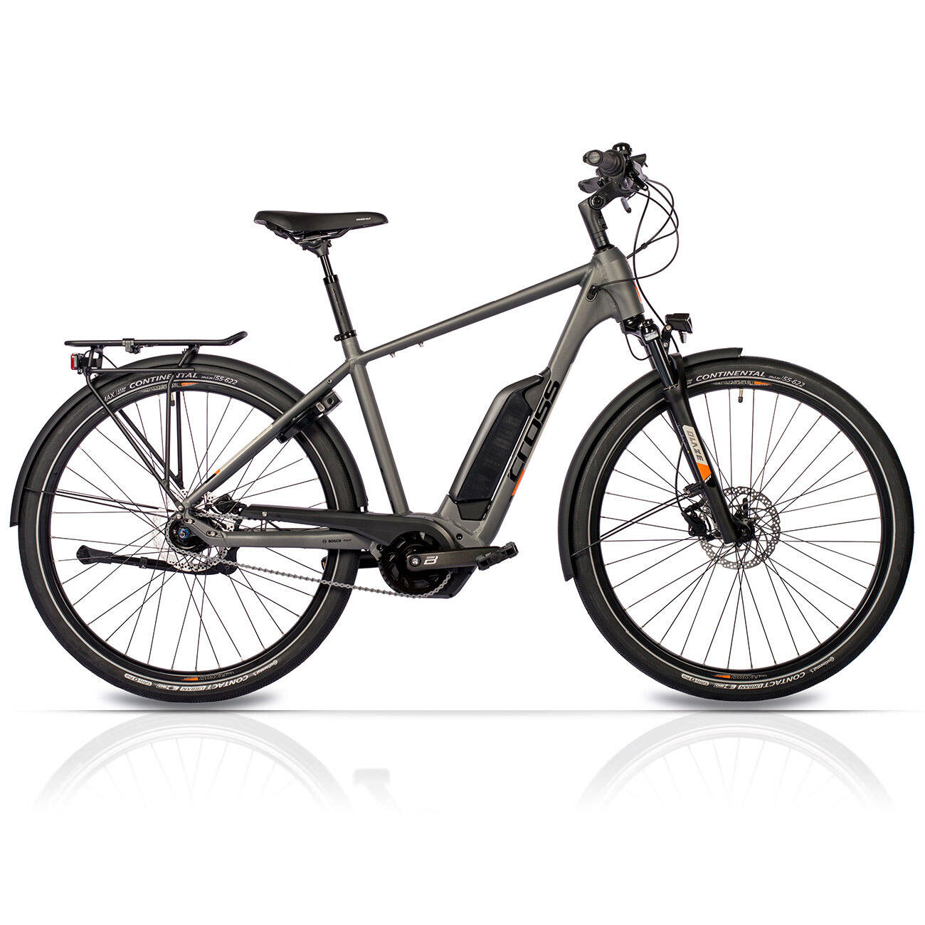 AIRTRACKS 28" Herren E-Bike City Fahrrad V-Tron BOSCH ACTIVE PLUS LINE 500 Wh 7s SHIMANO