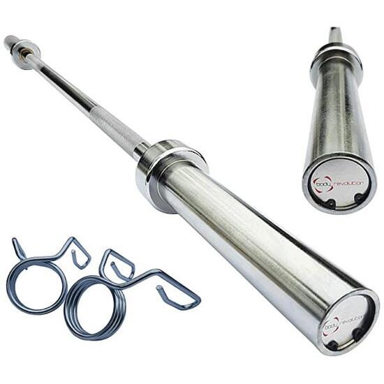 Body Revolution Barre à Disques Olympique 152 cm