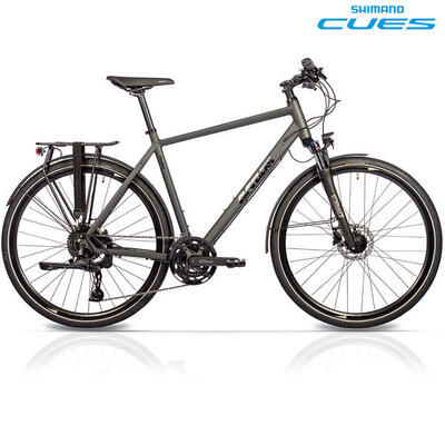 28" trekkingfiets voor heren tr.2855 trekkingfiets 2 x 10 versnellingen shimano