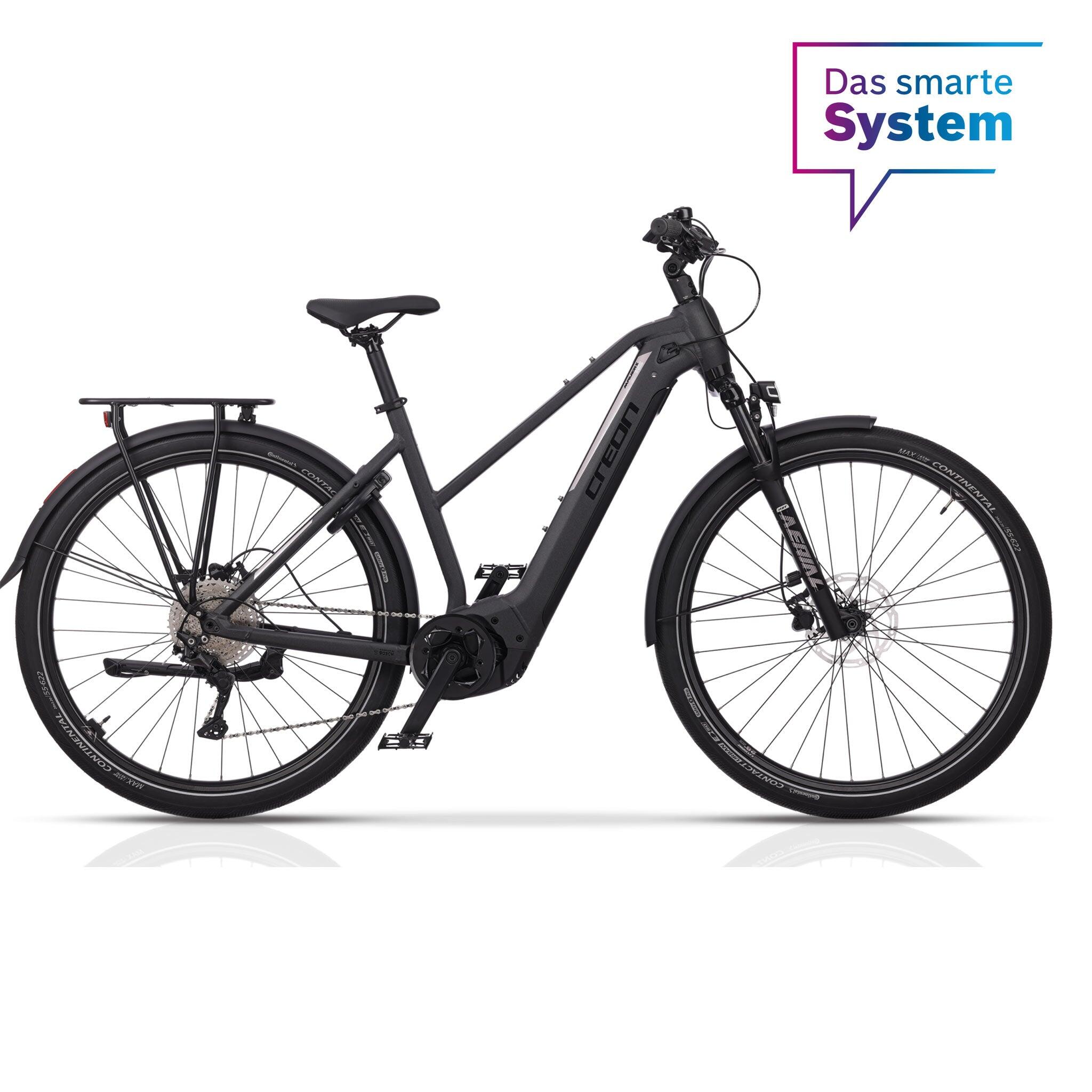 Airtracks - 28" Femmes Vélo Électrique Trekking Maverix Tr5 Bosch Performance Line Cx Smart - Vélo De Voyage - Noir - Decathlon