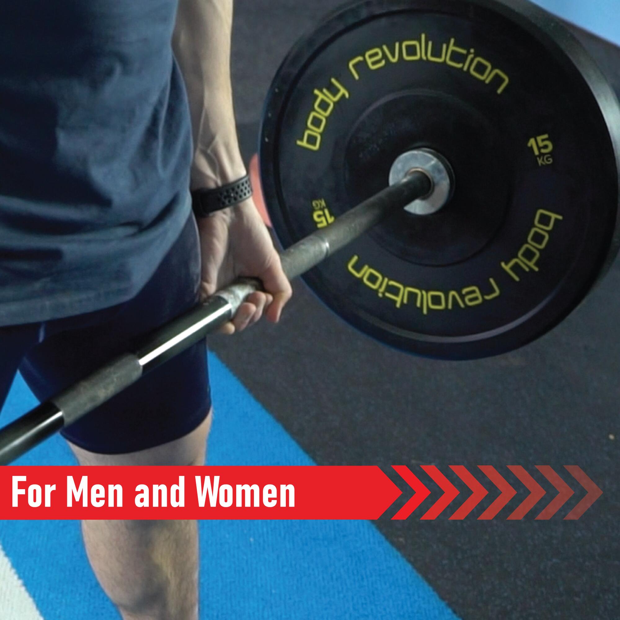 Body Revolution Olympic Bumper Plates Black 5 kg Pair 5/6