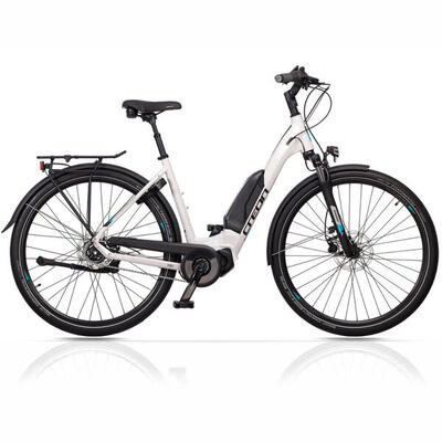 28" stadsfiets e-bike ls wave sr3 cr shimano steps e-5000 418wh 5 versnelling